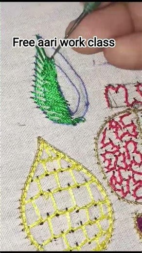 Free aari work class/More details for WhatsApp 👇/#aariwork #freeaariworkclass #aariclass#shorts