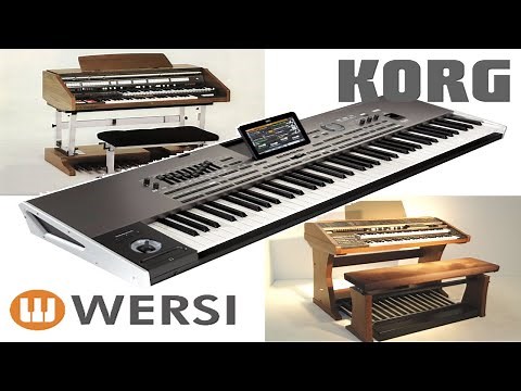 Wersi Helios sounds & Wersi Spectra sounds in de Korg Pa4X Musikant