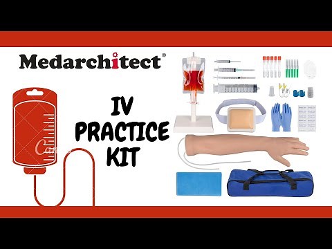 IV Practice Kit - Phlebotomy Essentials Provided by Medarchitect