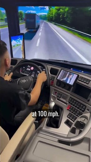 Truck Simulator Feels TOO Real!#TruckSimulator#DrivingSimulator#TruckDriver