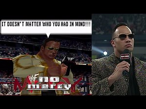 The Rock vs DX | WWF No Mercy & Smackdown 2 Reimagining Recreation