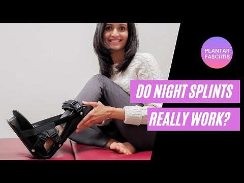 How Night Splint can Help your Plantar Fasciitis, Achilles tendonitis or heel pain