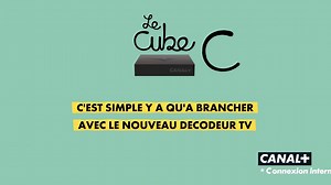 Découvrez la télé nouvelle génération ! 3 gestes pour profiter du Cube C de Canal : 1. Brancher le nouveau décodeur TV 2. Connecter à votre réseau WI-FI 3. Profiter des chaines Canal Cliquez ici pour d'infos : http://www.nouveaucubecanal.re/ #CanalPlus #CubeC #Compact #Connecté #Facile #Wifi | CANAL Réunion