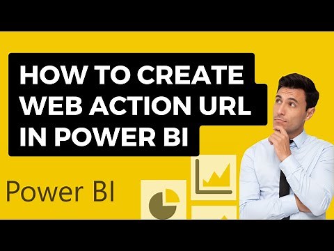 How to add Web URL in Power BI | Power BI Tutorial for Beginners