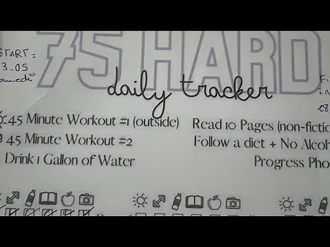 75 hard تحدي 75 يوم