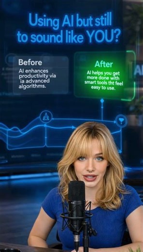 How to Use AI for Faster Writing Without Sounding Robotic. #AIWriting #ContentCreation #WriteFaster