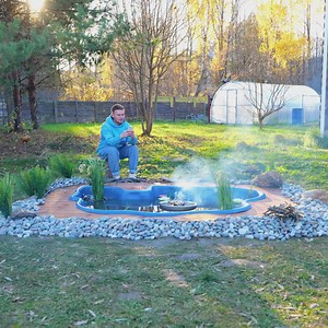 Backyard Water Feature? This DIY Pond Will Blow Your Mind | Green Bean