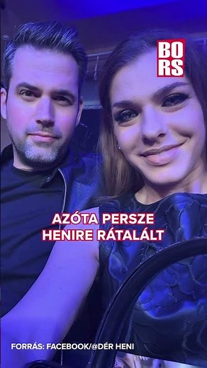 Dér Heni lázadóból lett feleség és édesanya #bors #dérheni #sztárbansztár #házasság #szerelem