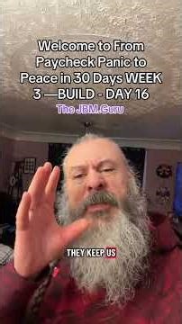 From Paycheck Panic to Peace in 30 Days - Day 16