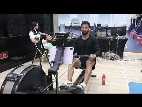 Daksh Kumar Live Stream of Rowing for World Record we are at 57 hours