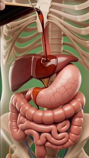 Coffee Inside the Human Body | 3D Medical Visualization of Benefits & Side Effects