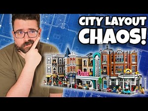 Redesigning My LEGO City… Again! Layout Planning & Updates!