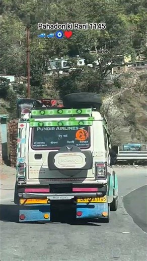 pahadon ki Rani 1145♥️🚙🧿Mahindra Bolero 🚙🚙🧿 ♥️ #Uttrakhand #service 2026