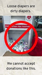 🚫 Loose Diapers = Dirty Diapers! 🚫 We love your diaper donations, but loose diapers in our bins can get dirty, damaged, or thrown away. 😢 To keep every diaper clean and ready for a baby in need, please secure them in a sealed bag or box before donating. 🔹 How to donate: ✅ Tie up opened packs in a bag ✅ Keep boxes sealed ✅ Drop them off at any of our donation sites across the city Every diaper counts—let’s make sure they stay safe and usable for the babies who need them most! 💙 Find a donati
