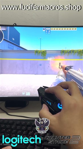 CS2 Macro Logitech 2025 #Logitech #csgo2 #macro #csgo2logitechmacro #csgo2clipss #csgo2highlights