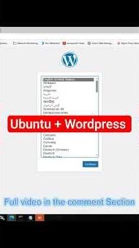 Ubuntu + Docker + Wordpress #docker #devops