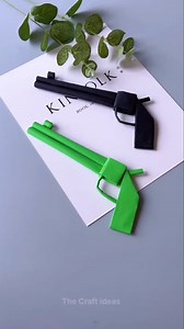 665K views · 4.2K reactions | How to make gun with paper . . . . #reels #crafts #viral #the_craft_ideas #papercrafts #papercrafting #crafting #papertoy #gun | The Craft ideas | Facebook