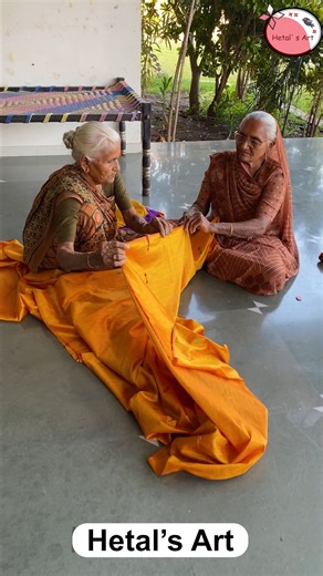 1.9M views · 14K reactions | 90 Year old grandma with her sister making Cotton fluffing and quilt making - Prepare for Winter | Hetal's Art | Facebook