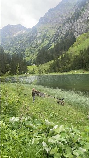 Have you heard Alphorn before? Volume up to listen to this beautiful melody performed in Switzerland