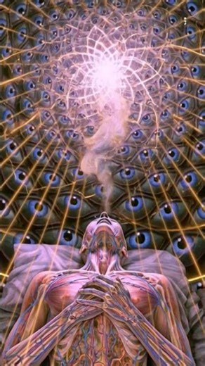 the process of death #death #universe #awakening #meditationmusic #energy #abundance #Alex Grey art