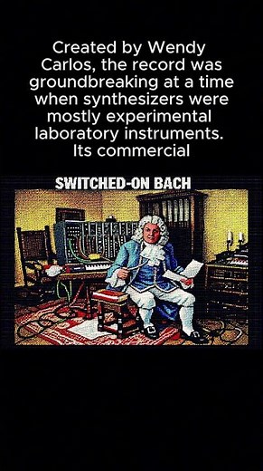 Released in 1968, the album Switched-On Bach presented the music of Johann Sebastian Bach