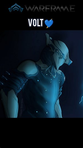 Volt Speedpaint-Warframe Fanart