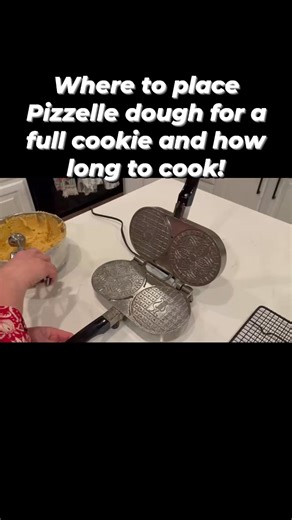 We know that finding the right placement and amount of dough can be tricky when aiming for a full cookie without overflow. Here’s a quick tutorial to guide you—stay tuned for the full version coming soon. #pizzelle #madeinUSA #CPalmer | C. Palmer Mfg. Inc.