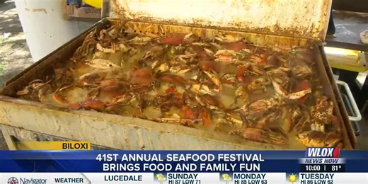 Annual Biloxi Seafood Festival brings food and family fun