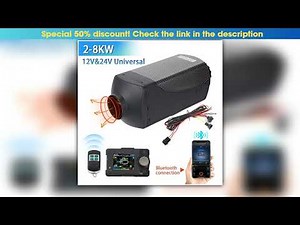 5KW 8KW Diesel Air Heater Bluetooth Control 12V Diesel Heater with Remote Control Harness and LCD