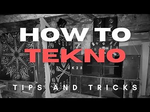 How to tekno 2025 (OLDSCHOOLISH)