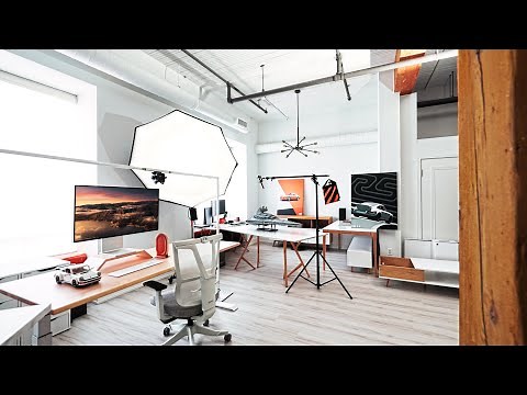 My Toronto Studio Loft Tour - The ULTIMATE Work From Home Space!