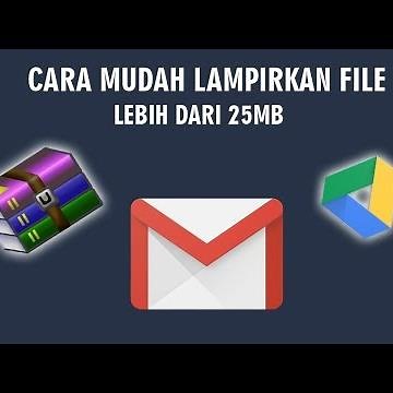Cara Kirim File Lebih dari 25 MB Menggunakan Google Drive Dalam Format RAR