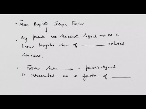 An introduction to Fourier Series expansion of periodic signals properties formula gibbs phenomenon