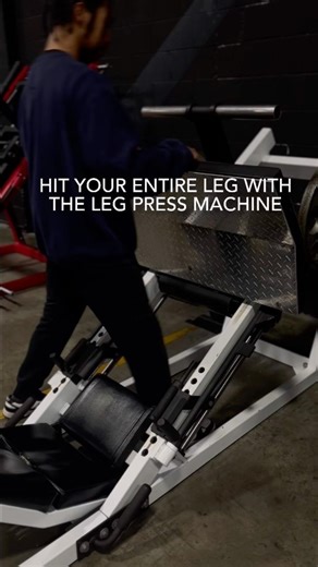 Whole Leg Workout On Leg Press Machine #fitness #focusonwhatmatters #power #glutes #thighs