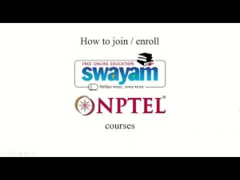 NPTEL registration