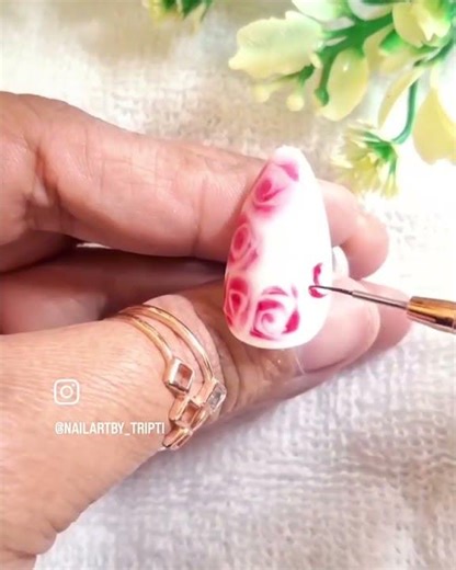 ❤️let's Play With Blooming Gel #nailart #youtubeshorts #trending #nails #shorts #shortvideo