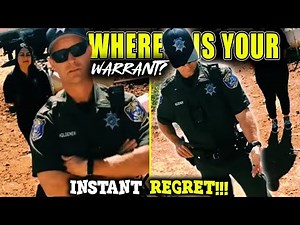 How To Own A Cop When They Enter On Your Property | Dismissed!