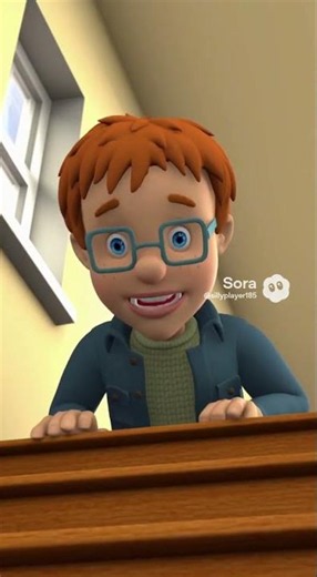 sora ai norman push me fireman sam