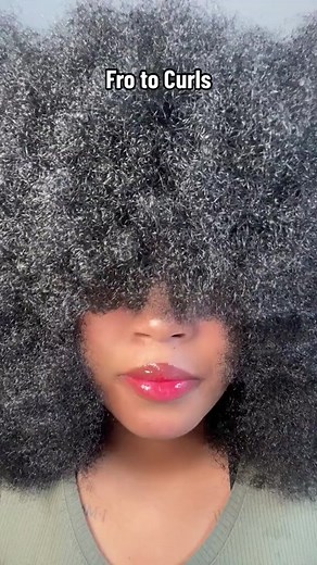 Transforming Afro to Defined Curls with Miche Beauty SET Curl Defining Mousse