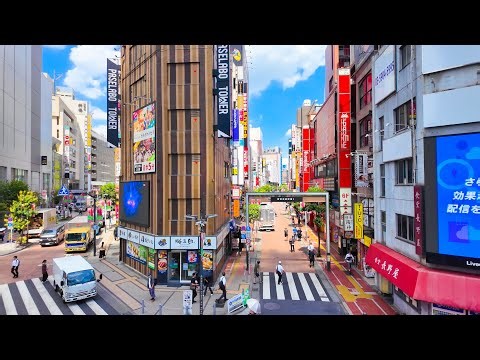 Tokyo Walking Tour - Shinjuku Streets [4K 60fps]