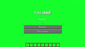 我的世界死亡界面