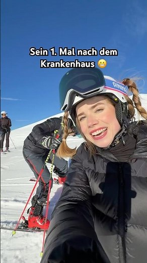 Wird mein Freund nach seinem Unfall wieder Skifahren können? 😳 ‪@felix.klingler‬ #skifahren