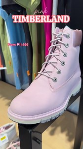 Check out these Pink Timberland shoes. 🎀👟 Limited sizes are available, but other designs and colors are available too for up to 50% off here in Timberland Acienda. #timberland #timbs #pinktimberland #timberlandshoes | Acienda Designer Outlet