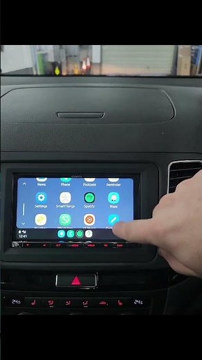VW Sharan Car Stereo Upgrade Wireless CarPlay KENWOOD DMX8021DABS #volkswagen #caraudio #automobile