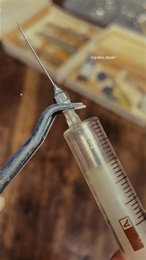 Before Disposables: How Doctors Used Glass Syringes💉 #nostalgia #90skids #oldschool