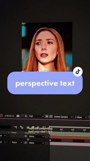 perspective text #editingbasics #aftereffects #ae #aehelp #editinghelp #aetut