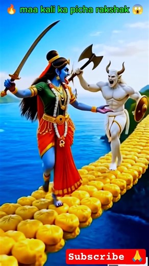 🔥 Maa Kali Ka Raudra Roop… Adharm Ka Ant Nishchit! 😱🔱 #shorts