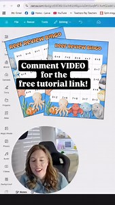 1K views · 12 reactions | ✨Comment VIDEO to learn how to create multiple bingo cards for your classroom, in just a few minutes! | Teresa Kwant | Facebook