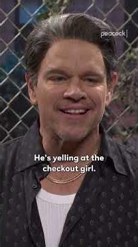 It’s hard being a tough guy. #SNL #MattDamon #SaturdayNightLive #Shorts