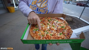 8.9K views · 124 reactions | Red Swan Pizza Butter Chicken Review | Pizza Review Joe | Facebook